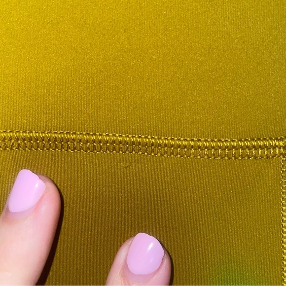 Lululemon Wunder Train High Rise Shorts 8" Gold Spice Size 6 - Picture 5 of 9